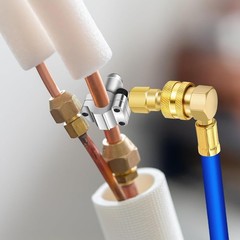 A/C Retrofit Valve Kit Refrigerant Retrofit Valve Set with R12 to R134A Low Side