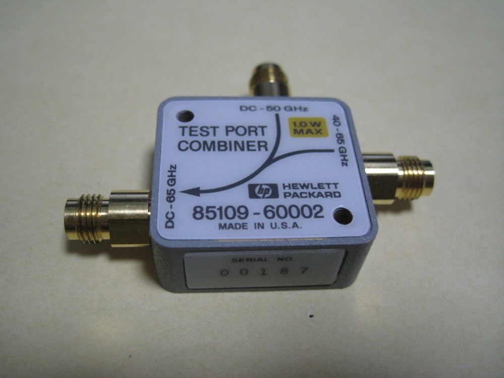 HP 85109-60002 Test Port Combiner (DC-50GHz and 40-65GHz ports)