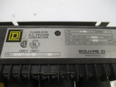 SQUARE D 8105J-160 52927-121 SER. A 1500V 600A (AS PICTURED) NSNP