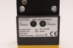 IFM FAIL-SAFE INDUCTIVE SENSOR GM705S GIMC-4045-US/20SSD