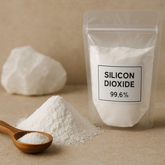 Silicon Dioxide Powder 99.6% Pure Amorphous Silica [SiO2] | 1–5 lbs Food/Pharma