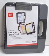 OFFICE DEPOT PORTABLE STORAGE CLIPBOARD