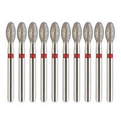 Dental Diamond Football Bur FG 368/023C 379/023 Egg Shape Coarse Fine High Speed
