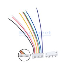 JST XH2.54mm 8 Pin 10/20/30cm Wire Cable Connector Male Female Plug Socket Lot