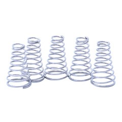 304 Stainless Steel A2 Conical Cone Compression Spring Springs 0.4-2mm Wire Dia