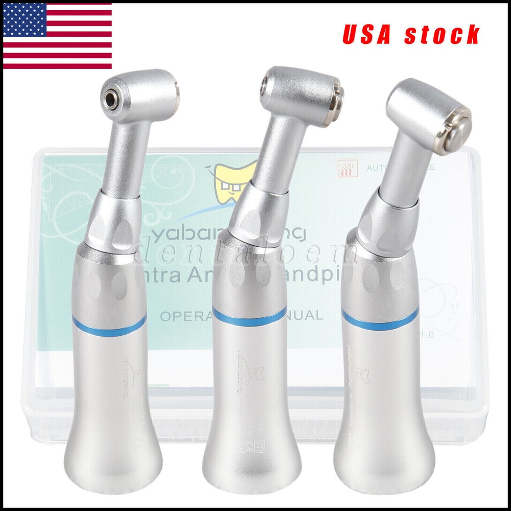 NSK Style Dental Push / Latch Head Contra Angle Handpiece Slow Low Speed EX203