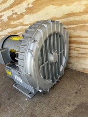 Gast Regenair R6350A-2 Regenerative Blower paired w/Baldor 5hp motor