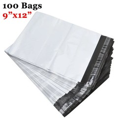 100Pcs 9″ x 12″ Poly Mailers Shipping Bags Plastic Envelopes Self Sealing Bags