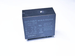 G2RG-2A4 DC12 Omron PCB Power Relay 12VDC DPST-NO 8A 250VAC TV-5 6-Pin