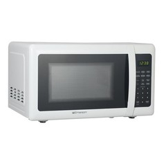 Emerson Mw7302W Compact Countertop Microwave Oven Touch Control Led Display
