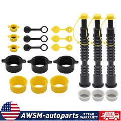 3 x Replacement Gas Can Spout For Blitz, Midwest ,Scepter, Briggs&Stratton