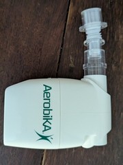Mouthpiece & Trach-oscillatory positive expiratory pressure device by Aerobika