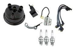 Complete Tune up kit for John Deere 1020, 1520 3 Cylinder Tractor Prestolite