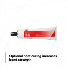 3M Nitrile High Performance Plastic Adhesive 1099, Tan, 5 Oz Tube