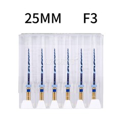 AZDENT Dental Endo Heat Activated Rotary Niti Files Engine Use 25mm /19mm SX-F3