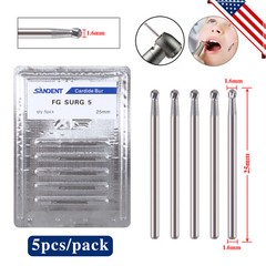 Dental Surgical Round Tungsten Carbide Bur FG-5 Burs For High Speed Handpiece