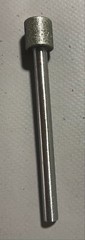 1/2″ dia Mandrel Diamond Plated 60/80 grit 3/8″ arbor 3-1/2″ OAL