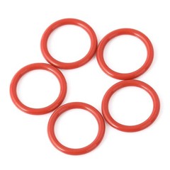 1mm Cross Section O Rings VMQ Silicone Food Grade 3mm-44mm ID (+200℃ / -35℃)