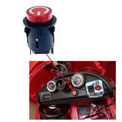 2 Pcs Power Button Switch Push Start for Ride-On Toy Car Electric Power Wheel…