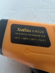Xueliee GM320 infrared thermometer.Temperature range is -50°C&380°C(-58°F&716°F)