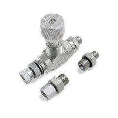3/8″ L08 -Hydraulic Flow Control Valve – STB-G3/8 – Mini Excavator – AGT – USA