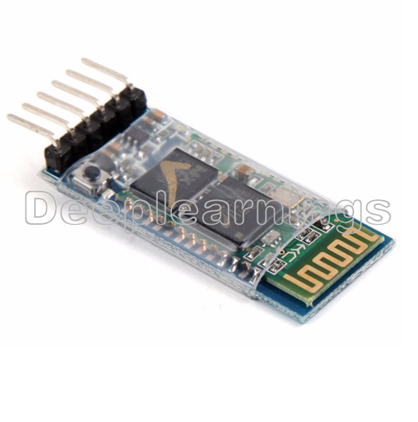2PCS Wireless Serial 6 Pin Bluetooth RF Transceive​r Module HC-05 RS232