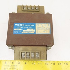 Micron Industries B750 MPU15 208-240/480HV 120LV .750kVa 50/60Hz Transformer