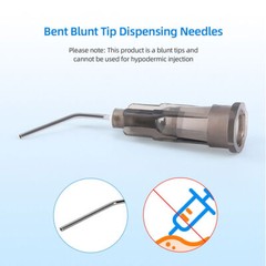 Dental Needle Tips for Etch Gel Composite Flow Applicator (Choose Gauge & Qty)