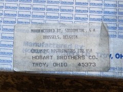 Oerlikon HOBART 6 AP – 5/32 – 10 pounds Welding Rod Stick Electrode NEW SEALED
