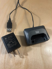 Cisco CP-6825 IP Dect 6825 Handset Multiplatform Phone-Battery-Charger-Open Box