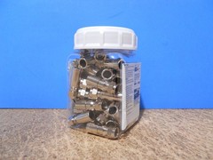 Ideal RG6 RG6Q Quad Shield Compression F-Connectors 50 Pack 92-650