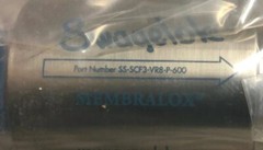 SWAGELOK SS-SCF3-VR8-P-600, GAS FILTER 1/2”, 3000 PSIG, SHIPSAMEDAY #1629Q1