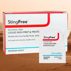 StingFree Alcohol-Free Skin Barrier Wipe 1 Count(s) 50 Wipes/Count