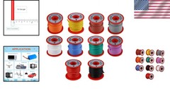 Flexible 14 AWG Stranded Copper Wire – 10 Colors