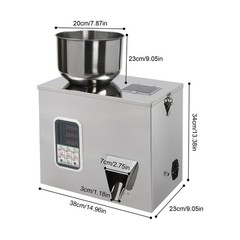 1-100g Automatic Filling Machine Particle Package Weighing Filler Dispenser 180W