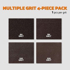Sanding Sponge, 60 80 120 220 Coarse Medium Fine Grit Sanding Block, Sander Spon