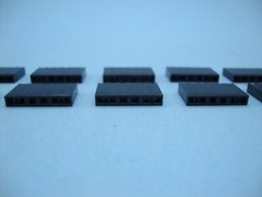6 Pin Header Strip Modular Connector .100″ 1 Row (QTY 10)