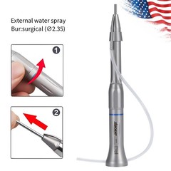 Dental Surgical Straight Handpiece 1:1 1:2 Oral Surgery 20 Degree External /Nose