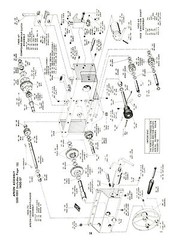 Clausing 14″ Lathe 1500 Series sn151110-152258 Instruct & Parts List Manual 1361