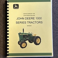 John Deere 1010 Series Tractor Service Repair Manual – SM2033