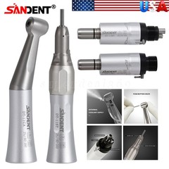 SANDENT Dental Slow Low Speed Handpiece Kit Push/Latch E-type 2/4Holes NSK Style