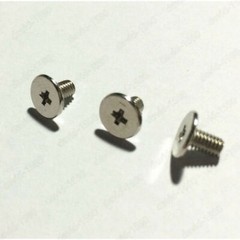 100Pcs M2 M2.5 M3 M4 Phillips Big Thin Head Screw Ultrathin Bolts Nickel Plating