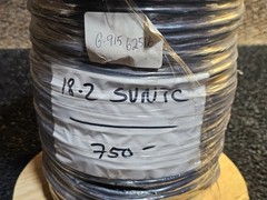 750FT Advanced Digital Cable 18 AWG 2 Conductor K2 Control Cable Black