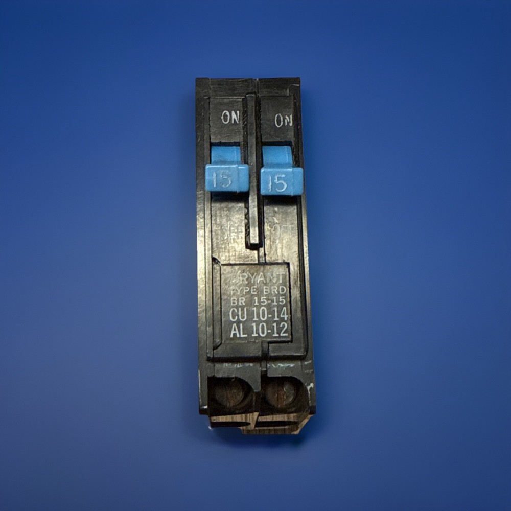 BRYANT Westinghouse BR1515 BR 15-15 15AMP 120V TANDEM CIRCUIT BREAKER