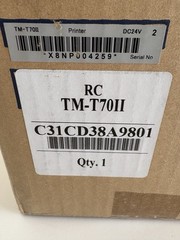 Epson TM-T70II Thermal Receipt Printer C31CD38A9801 NEW
