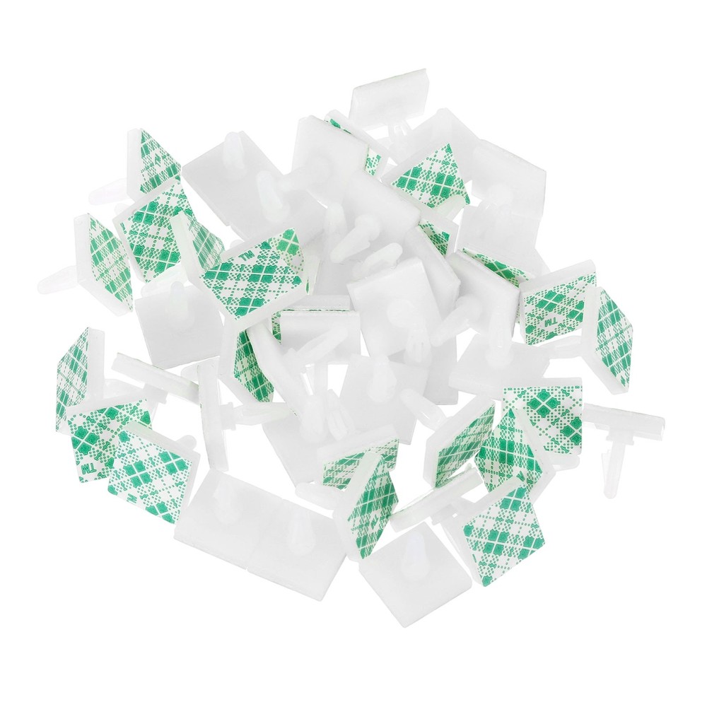 50 Pcs Adhesive PCB Spacer Support Height 0.19″ Fits PCB Hole Dia 3mm to 3.2mm