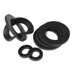 M2,M3,M4,M5,M6,M8,M10,M12-M24 PLASTIC WASHER NYLON METRIC FLAT Washers Black
