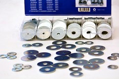 Swordfish 31811 – 240pc Large Flat Penny Fender Washer Assortment