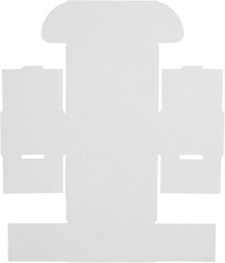 Mailing Box – 50 Pack, White, 4 X 3 X 2 Inch Corrugated Cardboard – Foldable Bus