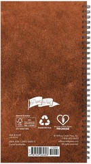 Camel Leatherlike AY July 2026 – June 2027 3.5″ x 6.5″ Softcover Weekly Planner